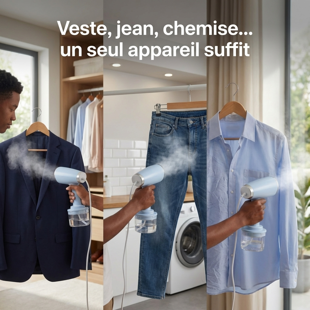 Défroisseur à vapeur portable