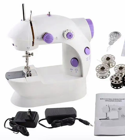 Mini machine à coudre rechargeable
