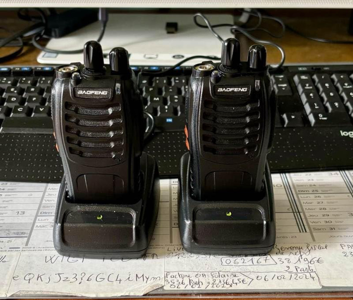 Talkie-Walkie BF 888S professionnel