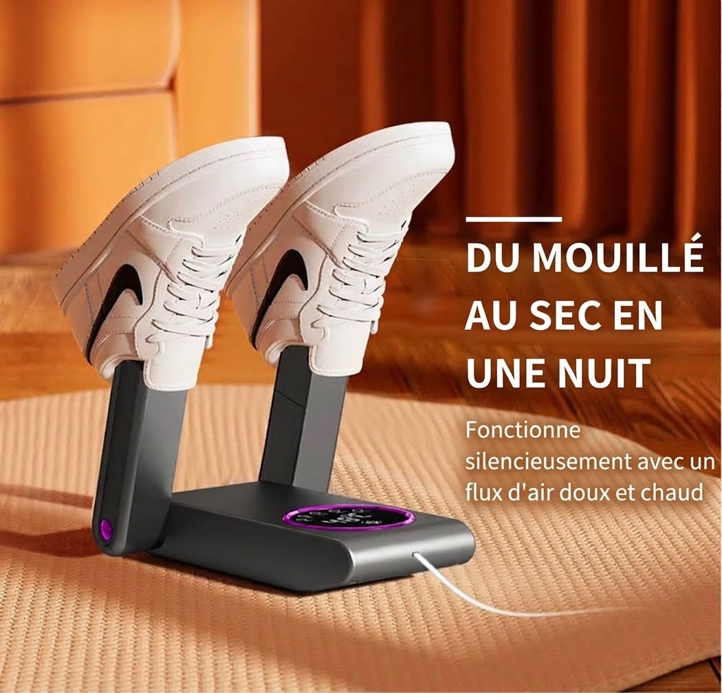 Sèche chaussures électriques 2 en 1