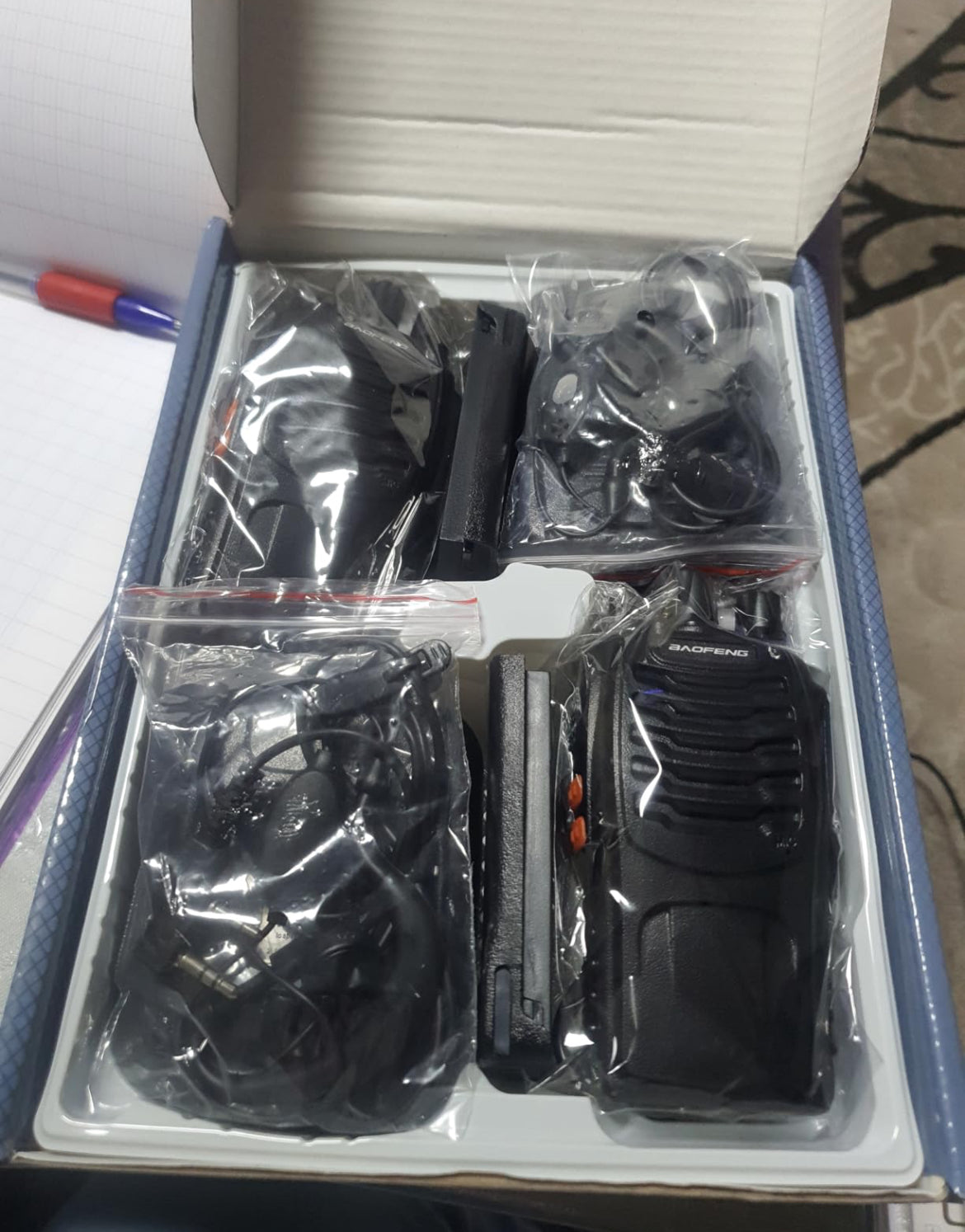 Talkie-Walkie BF 888S professionnel