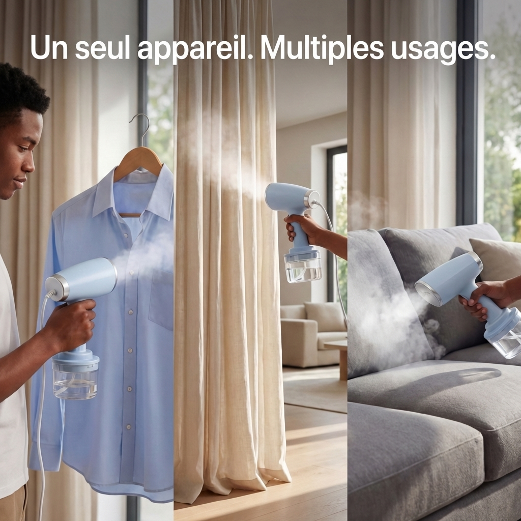 Défroisseur à vapeur portable