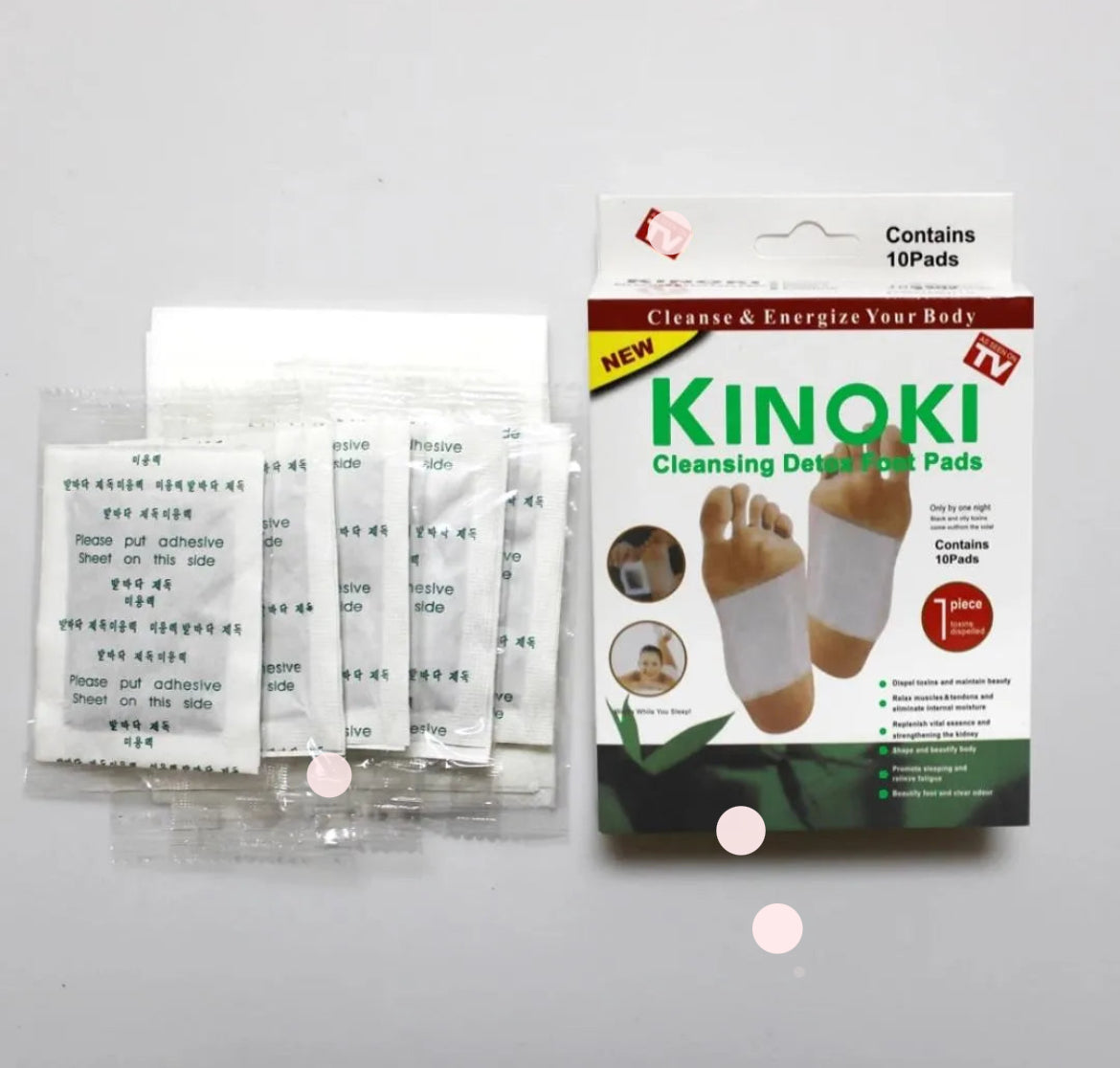 Patch Détox Naturel Pieds (KINOKI)