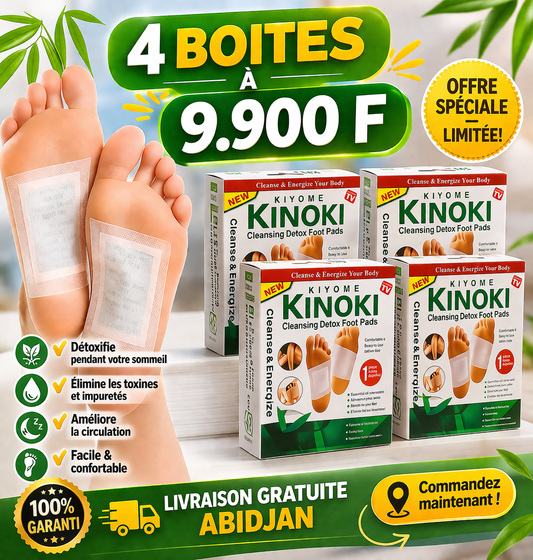 Patch Détox Naturel Pieds (KINOKI)