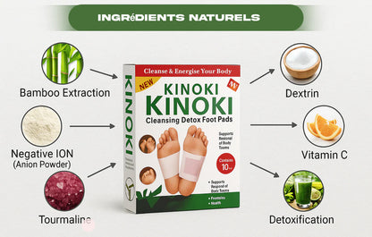 Patch Détox Naturel Pieds (KINOKI)