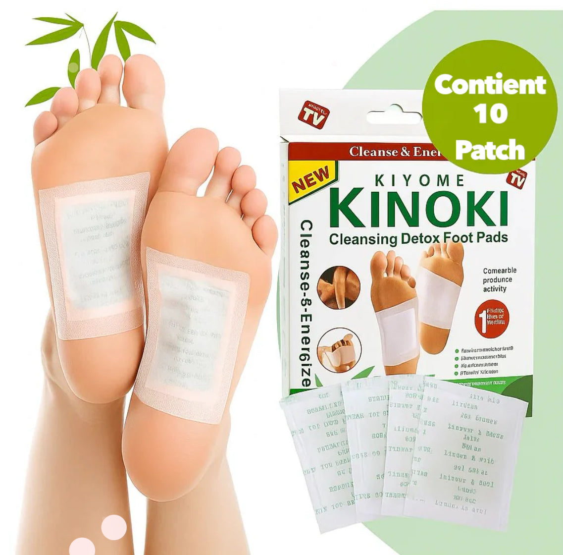 Patch Détox Naturel Pieds (KINOKI)