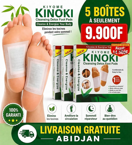 Patch Détox Naturel Pieds (KINOKI)